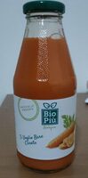 Bevanda biologica alla carota