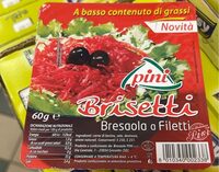 Brisetti bresaola a filetti