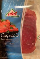 Carpaccio fesa di bovino scelto