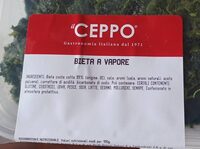 Il ceppo bieta al vapore