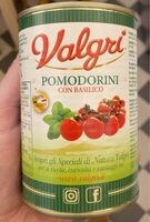 Pomodori In Scatola Coppola E. Valgri' Basilico Lattina