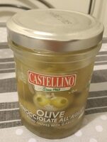 Green olives with garlic