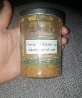 Pesto ortolano aux aubergines et noix