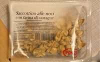 Saccottino alle noci con farina di castagne