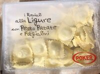 I Ravioli alla Ligure con Pesto Patate e Fagiolini