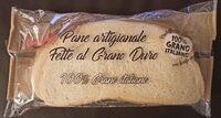 Pane artigianale fette al grano duro