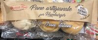 Pane pe hamburger