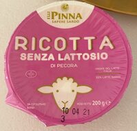 Ricotta senza lattosio