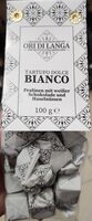 Pralina al cioccolato bianco e nocciola