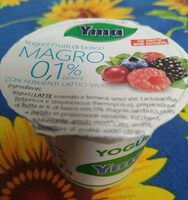 Yogurt magro frutti di bosco