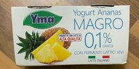 Yogurt magro ananas