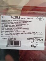 Bresaola di sottofesa