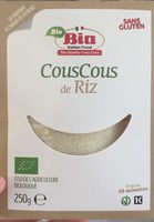 Couscous de riz bio