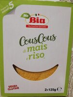 Cous cous di mais e riso