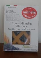Crostata di meliga alla mora