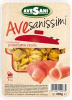 Avesanissimi tortellini al prosciutto crudo
