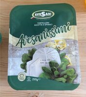 Tortelloni ricotta e spinaci