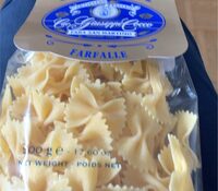 Farfalle Pasta In Schmetterlingsform 500 G Guiseppe Cocco