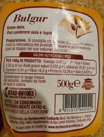 Bulgur di grano duro