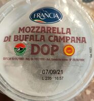 Mozzarella di bufala campana dop