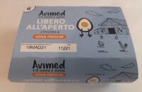 Uova fresche Avimed all'aperto