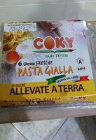 Uova pasta gialla allevate a terra