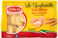 Le sfogliatelle taglierini all'uovo