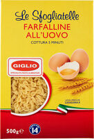 Le sfogliatelle farfalline all'uovo