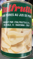 Demi poires au jus de poire
