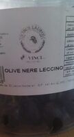 Olive nere leccino