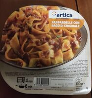 Pappardelle con ragù di cinghiale