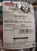 Zucca a fette