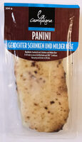 Panini gekochter Schinken und milder Käse