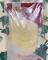 Mozzarella senza lattosio a fette