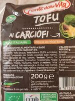 Tofu ai carciofi