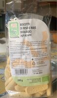 Biscotti di riso e mais biologici agli agrumi