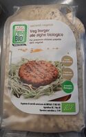 Veg burger alle alghe biologico