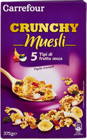 Crunchy 5 fruits secs