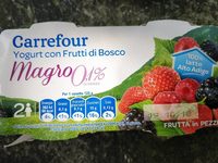 Yogurt con Frutti di Bosco magro