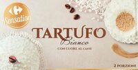 Tartufo bianco con cuore al caffè