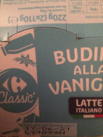 Budino alla vaniglia