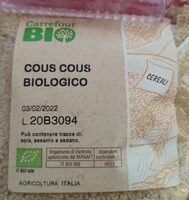 Cous cous biologico