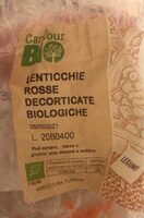 Lenticchie rosse decorticaticate