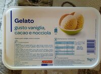 Gelato vaniglia cacao nocciola