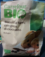 Biscotto al farro con gocce di cioccolato