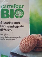 Biscotto con farina integrale Di farro
