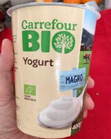 Carrefour Yogurt Magro Biologico Da Latte Fieno Stg  - 400G - Bianco