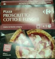 Pizza prosciutto cotto e funghi