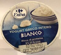 Yogurt greco intero bianco