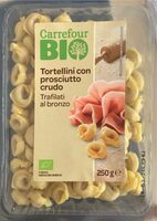 Tortellini bio con prosciutto crudo